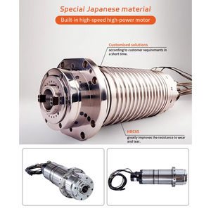 고출력 BT40 다이렉트 드라이브 스핀들 코어 베어링 부품 제조 공장 기계 수리점 용 모터 시리즈 - Product Image 2