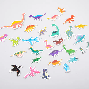 DIY Fun Children's Art Scene Sticker Book 0,3 Educación Temprana Concentración Entrenamiento Extraíble Reutilizable Silencioso Juguetes Educativos - Product Image 6