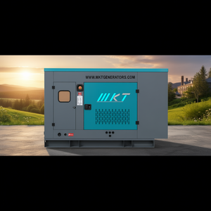 Générateur diesel MKT 10 KVA, moteur 403A-11G, 50 Hz, type silencieux, usage commercial, puissance de pointe 9,1 KVA, 400 V, 12 V CC, démarrage électrique - Product Image 3