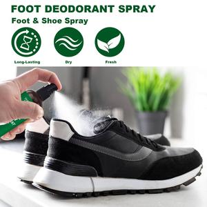 YURHERSU Soins de la peau des pieds <span class=keywords><strong>Spray</strong></span> désodorisant pour les pieds <span class=keywords><strong>Anti</strong></span>-fissuration Enlever les bactéries <span class=keywords><strong>Odeur</strong></span> particulière Déodorant pour les pieds Peeling <span class=keywords><strong>Spray</strong></span> - Product Image 2