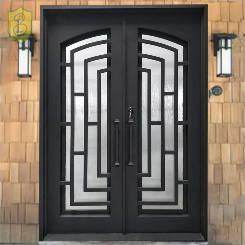 Коммерческая основная рама, декоративная роскошная конструкция дополнительных стилей для жилых помещений, алюминиевые основные двери, железные ворота