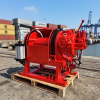 Treuil pneumatique robuste pour puits miniers souterrains, avec câble en acier inoxydable, application automatique, antidéflagrant, pour levage et remorquage