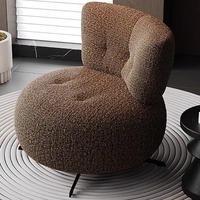Chaise simple moderne de luxe Mobilier créatif simple pour salon chambre à coucher balcon rotatif pour bureau à domicile