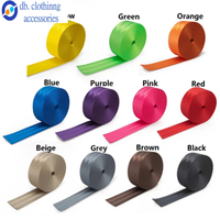Fabricant de nombreuses couleurs Sangles Sangle de ceinture de sécurité ceintures de sécurité de voiture sangle en nylon polyester