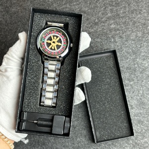 Nouvelle montre roulette pour homme, tendance et colorée, à mouvement à quartz, montre sport pour homme, cadeau - Product Image 4