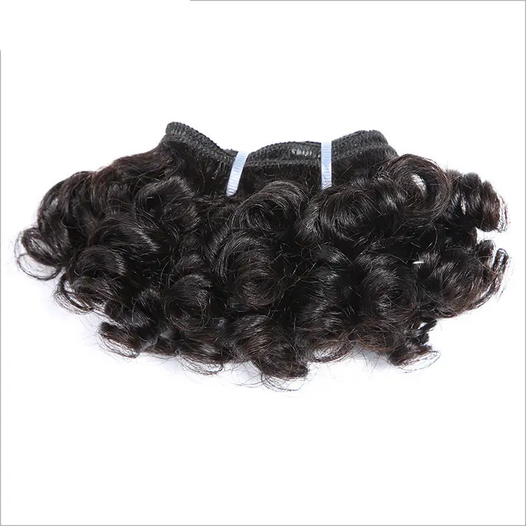 MYSURE 100% Bouncy curly human hair cheap brazilian hair bundles african hair 35g/bundle black women cheap
