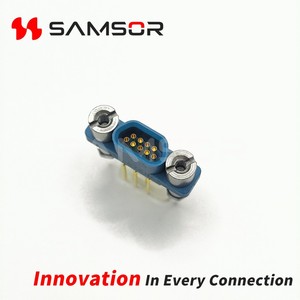 MIL-DTL-83513 micro-d vỏ nhựa J30-9ZKN cắm In-Line Bảng in J30 Series 9-pin hình chữ nhật kết nối - Product Image 6