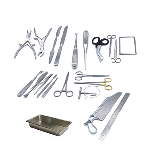Odontomed 2011 – Kit d'instruments chirurgicaux d'amputation en acier inoxydable à alimentation manuelle, stérilisé à haute température, Classe I MOL CE - Product Image 1