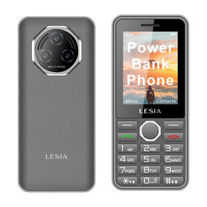 NOUVEAU Téléphone portable GSM 3,0 pouces 6500 mAh Double SIM en veille <span class=keywords><strong>Clavier</strong></span> standard Téléphone 2G à barre avec fonction Power Bank - Product Image 4