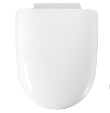 Производство Chaozhou, мягкая Закрытая белая удлиненная пластиковая крышка сидения унитаза из полипропилена