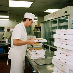 Cuối cùng xây dựng thương hiệu công cụ tùy chỉnh bánh pizza hộp làm cho nó độc đáo tùy chỉnh in bánh Pizza hộp - Product Image 4