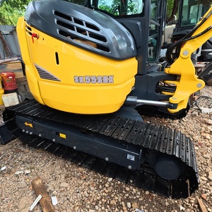 Miniexcavadora Japonesa KOBELCO SK55 de 5 Toneladas, Máquina Agrícola de Alta Calidad, Motor Yanmar Original con Certificación EPA - Product Image 2