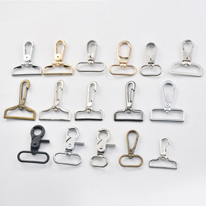 <b>Snap</b> <b>Hook</b> Zinc Alloy Bag Buckle Hardware Accessory For Women's Bags Modern Color Round Tail Square Tail Rotating - Product Image 1