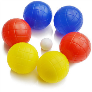 6 pièces Sports et divertissement jardin pelouse plage résistant à l'eau coloré bocce balle ensemble coloré boules <span class=keywords><strong>boccia</strong></span> - Product Image 4