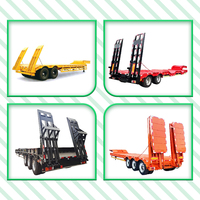 Werks preise 3-Achs-Tieflader Tieflader Tieflader Tieflader 50 Fuß Tieflader Dolly Sattel auflieger