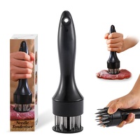 Aiguille à viande en vrac en acier inoxydable de haute qualité outil de cuisine Type de presse attendrisseur de Steak aiguille à Steak de côtes cassées