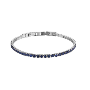 Pulsera de Tenis Clásica de Gran Venta con Circonita Cúbica de 3 mm en Acero Inoxidable de 6.5 a 7.5 Pulgadas - Product Image 2