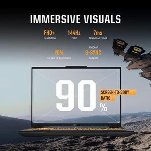    Ordinateur portable TUF Gaming F16 16 pouces FHD+ 144Hz Intel Core I5 16 Go de RAM 512 Go de SSD Clavier rétroéclairé Windows 11 Home - Product Image 1