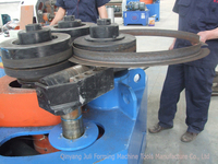 Machine de pliage de profilés hydraulique robuste, machine de pliage universelle pour barres plates, profilés en H