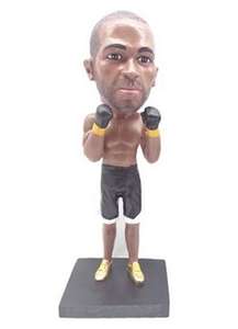 โมเดลนักมวยชายหัวกลมทำจากเรซิ่นของขวัญแบบกำหนดเองฟิกเกอร์ซูเปอร์แฟน - Product Image 4