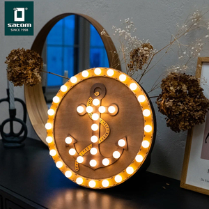 <span class=keywords><strong>Letras</strong></span> Luminosas LED de Madera de 6 Pies, Letrero Decorativo para Grandes Eventos - Product Image 1