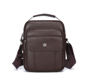 Sac bandoulière personnalisé de haute qualité en cuir PU pour homme, sac messager sportif pour usage quotidien - Product Image 2