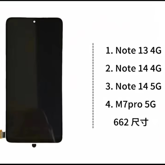 Original Touch Lcd Screen for Redmi Note13 4G Note14 4G Note 14 5g M7 Pro 5g Lcd Display Mobile Phone Lcds Replacement Repair