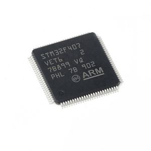 Stm32f407vet6 Nuevo Original BOM Componentes Electrónicos y Circuitos Integrados de Una Sola Fuente 1.8V-3.6V LQFP-100 - Product Image 1