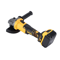 Ensemble d'outils de découpe et de meulage sans fil 20V avec moteur sans balais, batterie au lithium, meuleuse d'angle de 125 mm pour différentes marques