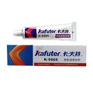 Kafuter-sellador de silicona para Unión de cerámica de vidrio, k-5905, metales