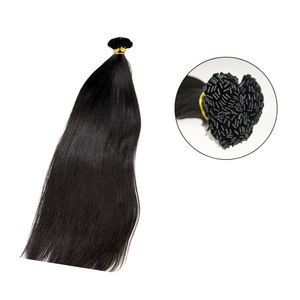 Extensions de cheveux à pointe plate en gros – Texture lisse/ondulée/bouclée – Qualité supérieure sur mesure – Prix de gros – Offre exceptionnelle maintenant ! - Product Image 1