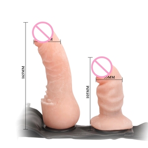 <span class=keywords><strong>Dildo</strong></span> dengan sabuk untuk Lesbian, tali kepala ganda realistis - Product Image 5