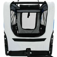 Remorque de vélo et poussette de jogging modernes 2 en 1 pour chiens de compagnie, roues universelles pour petits et grands chiens, quantité minimale de commande bas