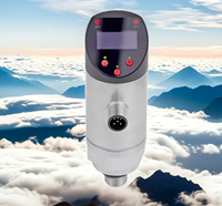 Contrôleur de pression d'air à affichage numérique, interrupteur de pression numérique intelligent haute précision en acier inoxydable IP65 pour pompes CVC et eau