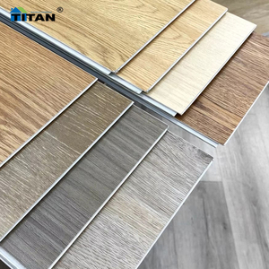 Revêtement de sol en vinyle imperméable de luxe, planches de vinyle noires, protection UV, revêtement de sol SPC 8 mm imperméable avec sous-couche - Product Image 1