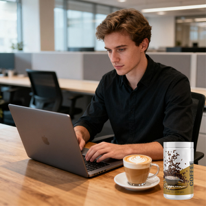 Polvere di Caffè Cappuccino OEM/ODM di Tendenza su TikTok |   Caffè Dimagrante con L-Carnitina |   Soppressore dell'appetito direttamente dalla fabbrica - Product Image 3