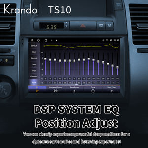 Autoradio 9 pouces Krando pour <span class=keywords><strong>Toyota</strong></span> <span class=keywords><strong>Prius</strong></span> 2 2003-2009 Unité principale Android Navigation GPS CarPlay sans fil DSP 4G Carte SIM Autoradio - Product Image 4
