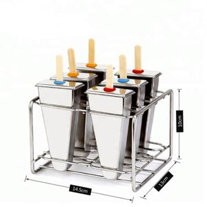 Molde para Helados Triangular de Acero Inoxidable Personalizado - Product Image 1