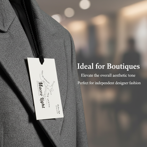 Étiquettes personnalisées, étiquettes pour vêtements, étiquettes transparentes en PVC - Product Image 4