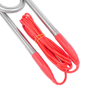 Tube chauffant électrique submersible en acier inoxydable 304, étanche