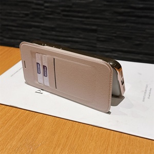 Funda de Teléfono con Carga Inalámbrica de Cuero PU Estilo Ejecutivo para iPhone Air 17 Pro Max, con Fuerte Cierre Magnético y Ranuras para Tarjetas - Product Image 6