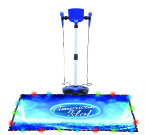 Alfombra de Karaoke con Luces LED en los Cuatro Lados, Altavoz de 3W, Adaptador de Corriente - Product Image 1
