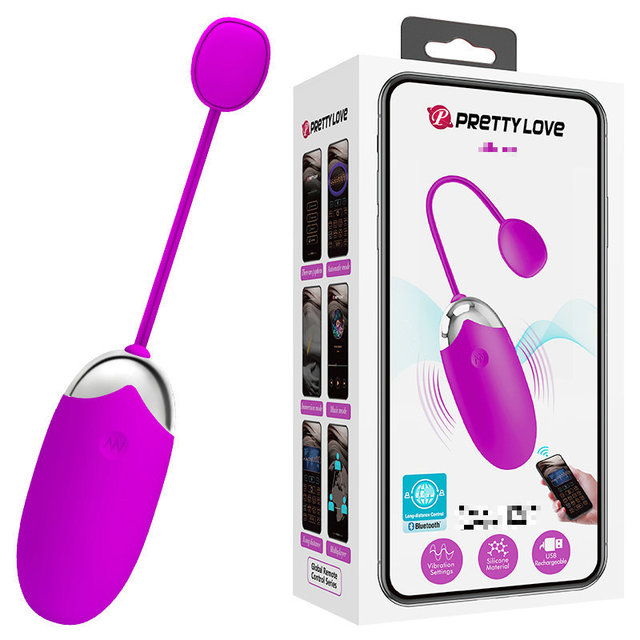Wholesale 12-Frequency Vibrations APP Control Jump Egg USB Rechargeable G Spot Vibrating Eggs Mini Vibrator for Women