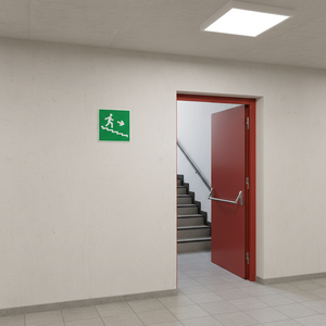 Escalier de secours en haut à droite aluminium 120x120mm - Product Image 3