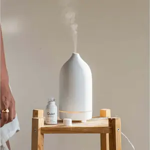 Großhandel Keramik ätherisches Öl Ultraschall Duft Aroma therapie 7 Farbe Licht Aroma Diffusor
