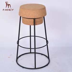 Top quality new design industrial Stool Dark Wood Seat Bar Stools for sale