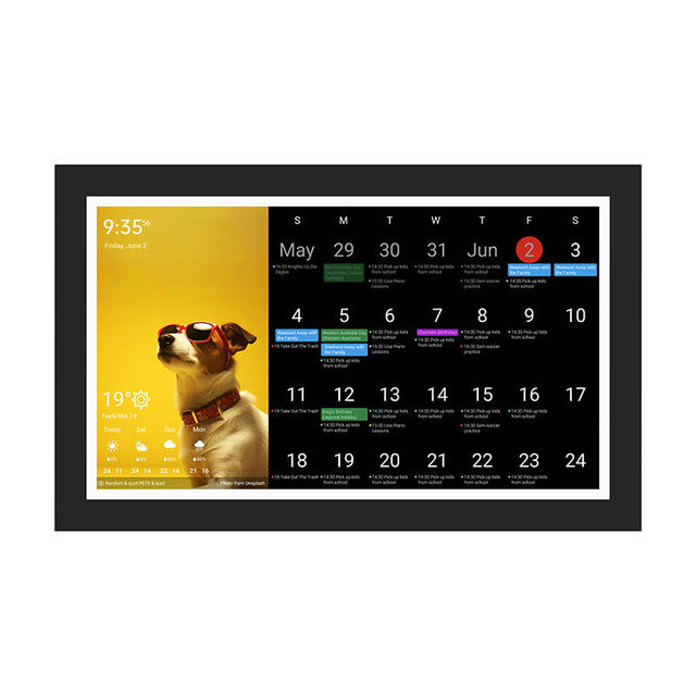 Good Sale 32 Inch Software Android 13 POE Home Digital Touch Screen Wall Smart Family Calendar Capacitive Screen Signage Tablet