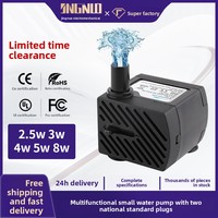 Pompe submersible miniature en plastique pour aquarium, filtration silencieuse, circulation d'eau pour rochers aquatiques, vente en gros