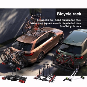 3 porte-vélos fixés sur une boule de remorquage de 50mm Porte-vélo monté sur véhicule Porte-vélo d'attelage de route de montagne monté à l'arrière pour <span class=keywords><strong>voiture</strong></span> - Product Image 6