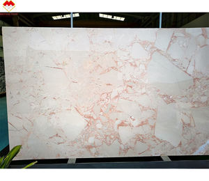 Pierre de meuble Calacatta Viola Dalle de marbre rose Rosa Portugallo Marbre rose clair pour décoration murale et comptoir de table Vanity Top - Product Image 1